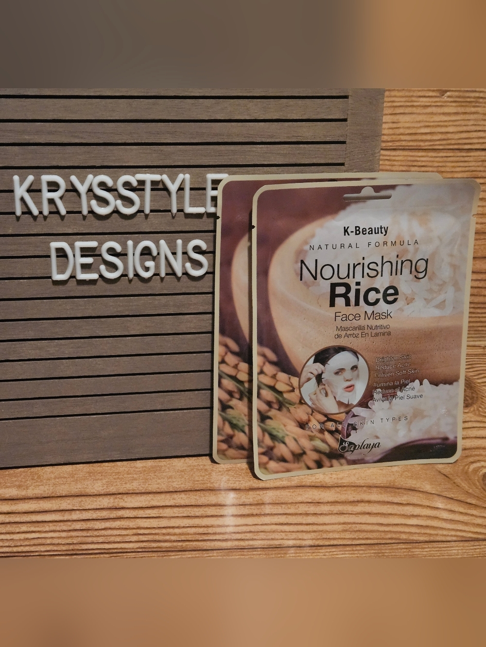 K Beauty Face Masks Nourishing Rice (2)